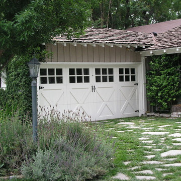 Paint Grade Wood Carriage House French Country