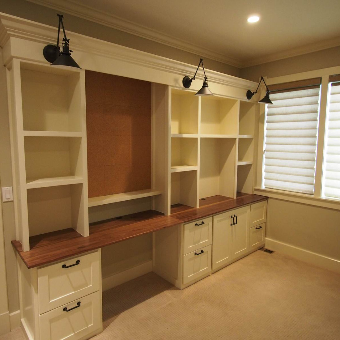 Custom built-ins and Murphy bed