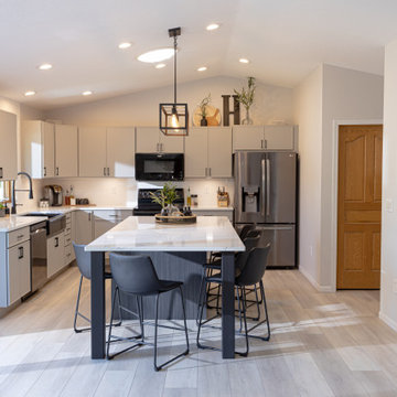 Kitchen Remodel Featuring the Timeless Kitchen Solvers Classic Collection