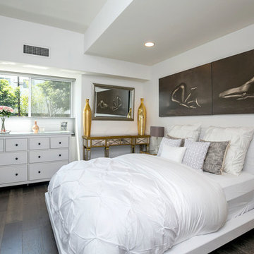 Contemporary White Bedroom