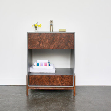 River Rock Vanity