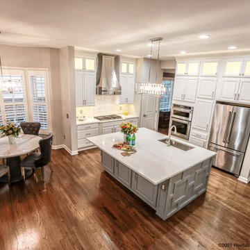 Glamorous Kitchen Makeover in Lansdowne, VA