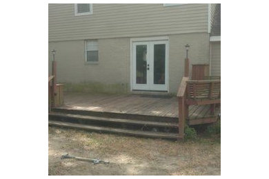 Before and After House Painting/ Deck Sealer in Metairie, LA