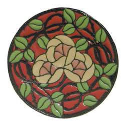 Inviting Home Inc. - Delaney's Rose Knob, Dark Brass-Rose - Cabinet And Drawer Knobs