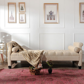 Eliza Bench, Beige
