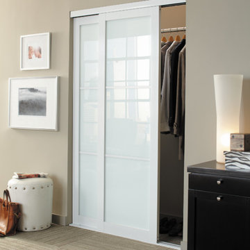 3-Inch Aluminum Framed Closet Doors