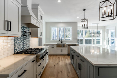Kitchen - country kitchen idea in Other