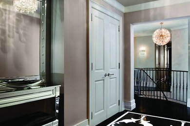 Inspiration for a contemporary entryway remodel in San Francisco