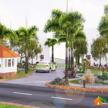 Thiết kế sân vườn nghỉ dưỡng Bình Dương