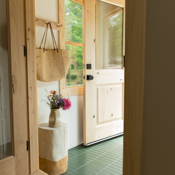 Jess Ann Kirby: Hunter Green Mudroom Floor