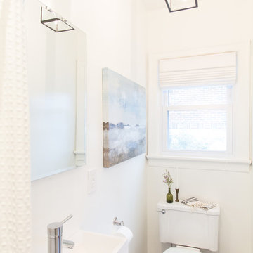 White on White Bath