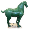 Tang Dynasty Large Green Horse