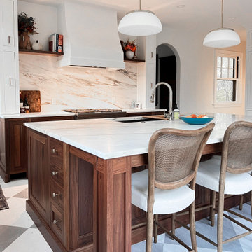 Walnut and White Luxury