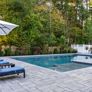 North Reading Backyard Pool Oasis