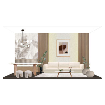 High-End Living room renovation in Harpenden
