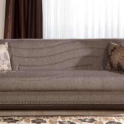Istikbal | Alfa Sofa Bed in Redeyef Brown - Furniture
