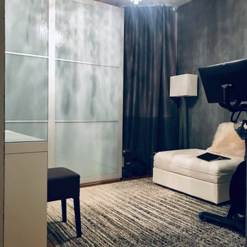 Lady's Dressing Room and Lounge - Maximizing Shared Space in NYC Apartment