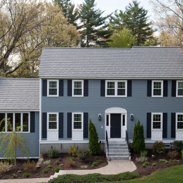 Metal Roofing - Oxford Metal Shingle in Shake Gray House 8