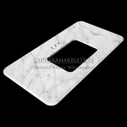White Carrara Marble Italian Bianco Carrera Vanity Top 2 - Products