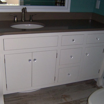 Buffet style vanities