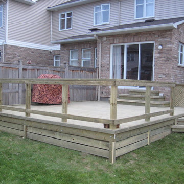 Collection of Cedar andPressure Treated Decks