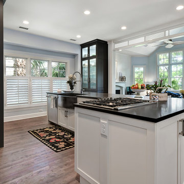 White Shaker Modern Kitchen