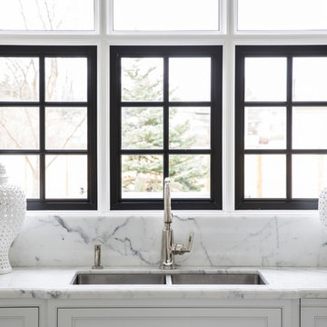 White Kitchen in Kleinburg