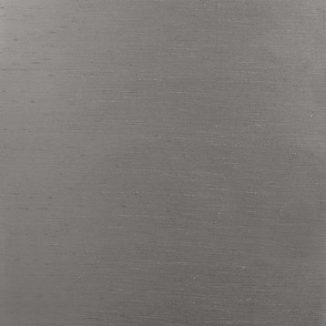 Elemental Gray Yarn Dyed Faux Dupioni Silk Fabric Sample, 4"x4"