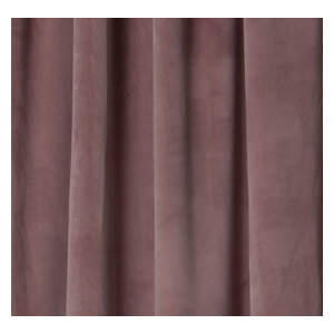 Milan Lapis Blue Luxurious Velvet Pinch Pleat Drapery Panel
