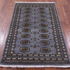Handmade Silky Bokhara Wool Rug 3' 1" X 5' 1" - Q21814