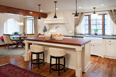 Kitchen - traditional kitchen idea in Denver
