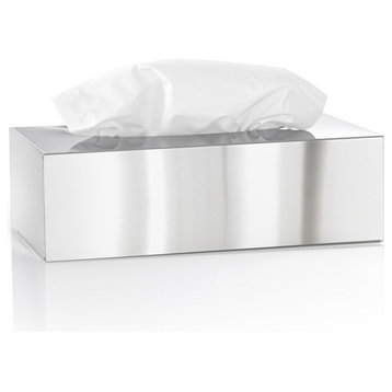 Nexio Stainless Steel Tissue Holder, Polished Stainless Steel