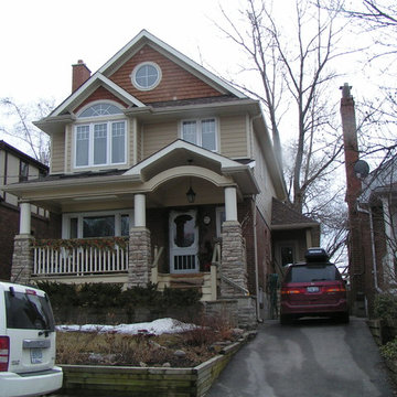 Beaches Major Renovation, Facade, 2nd Storey and Rear Additions, Glen Ames Ave.