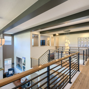 Castle Pines Beams and Architectural Wall