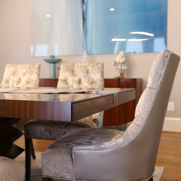 Holiday Charm Living and Dining Room