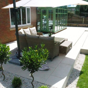 Caterham tiered garden