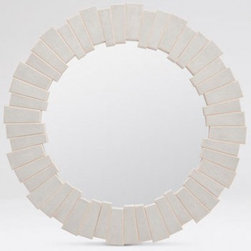 Ivory Claude Mirror Large | Pulp Home - Wall Mirrors