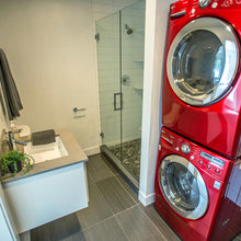 Bath laundry combo