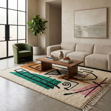 Authentic Azilal Handmade Moroccan Rugs