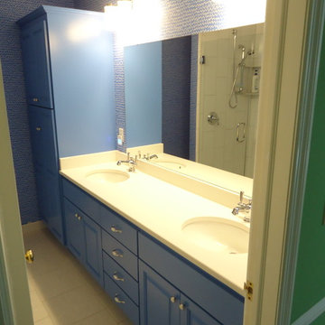 Brookfield blue bath