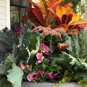 Fall Container Garden Design