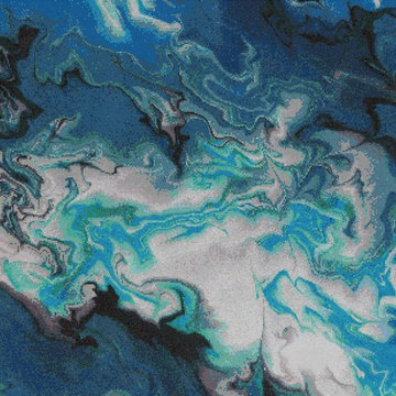 Mighty Blue Ocean | Glass Mosaic | PIXL Mist Collection