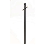 Acclaim Lighting - Acclaim Lighting Direct Burial - 84" Smooth Post, Matte Black Finish - This Post has a Black Finish and is part of the Direct Burial Lamp Posts Collection.  Shade Included.Direct Burial 84" Smooth Post Matte Black *UL Approved: YES *Energy Star Qualified: n/a  *ADA Certified: n/a  *Number of Lights:   *Bulb Included:No *Bulb Type:No *Finish Type:Matte Black