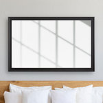 Frame My Mirror - Kendall Framed Wall Mirror, Black, 20"x60" - The Kendall framed mirror is elegant in its simplicity. This mirror, with a traditional frame, will give your room a chic look with its gently raised outer edge and clean interior lines.