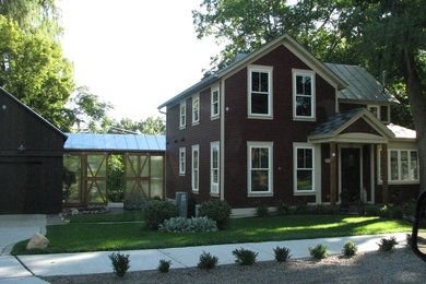 Elegant exterior home photo in Grand Rapids