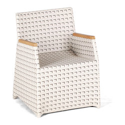 Wintons Teak Salma Arm Chair - Outdoor Dining Chairs