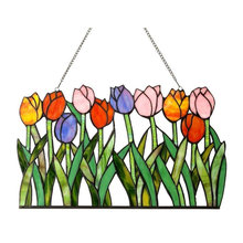 Stained glass panels