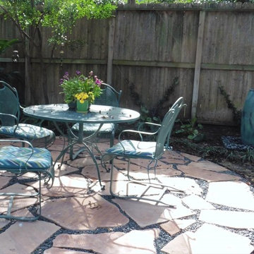 Back Yard Project in Spring Valley Village, Texas