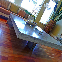 CONCEPTsal.com - Concrete Ledge Modern Cocktail Table - Products