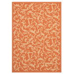 Safavieh - Safavieh Courtyard Collection CY2653 Indoor-Outdoor Rug - Courtyard indoor outdoor rugs bring interior design style to busy living spaces, inside and out. Courtyard is beautifully styled with patterns from classic to contemporary, all draped in fashionable colors and made in sizes and shapes to fit any area. Courtyard rugs are made with enhanced polypropylene in a special sisal weave that achieves intricate designs that are easy to maintain- simply clean with a garden hose.